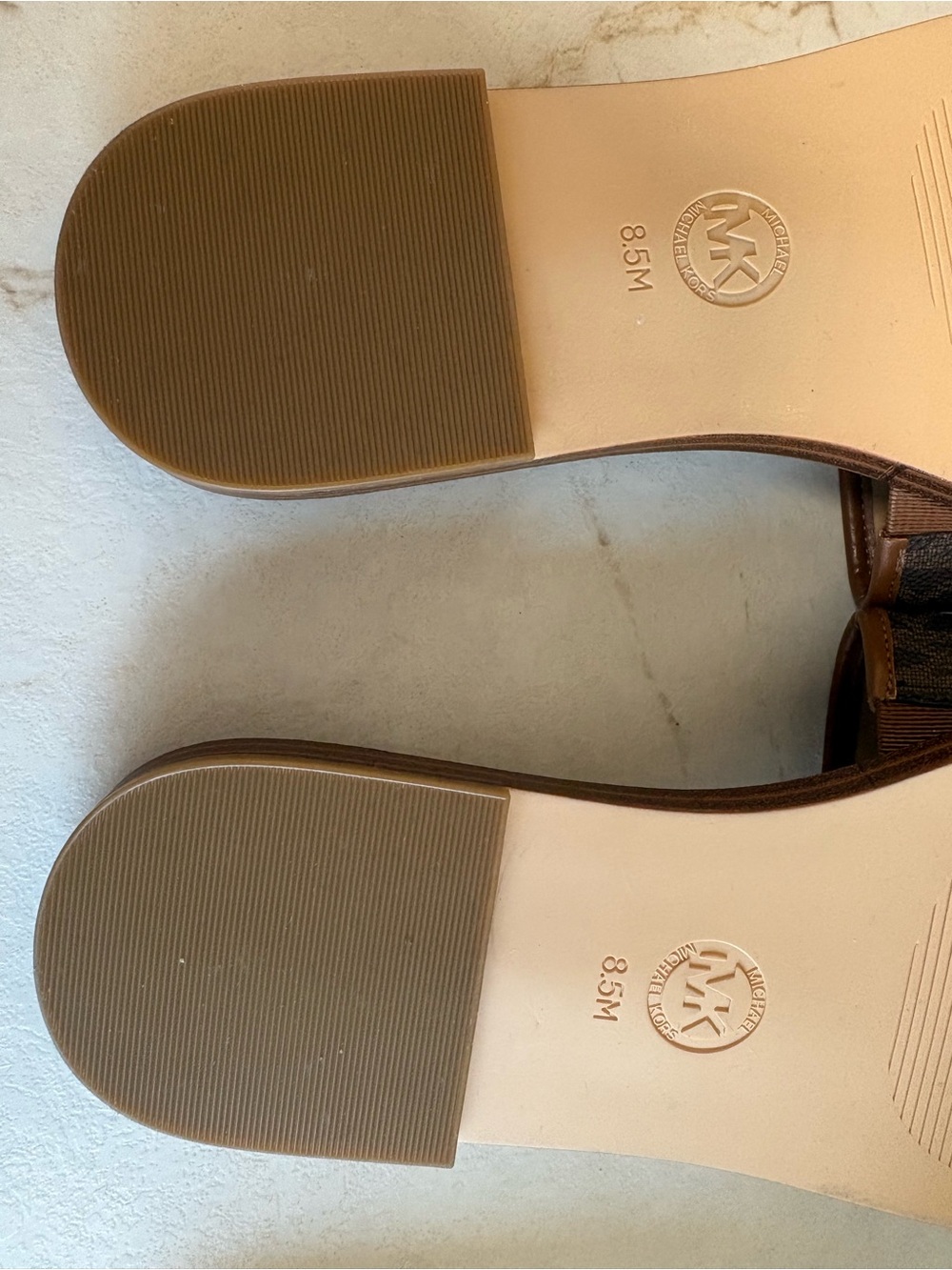 Michael Kors MK Logo Slide Sandals - Picture 6 of 6